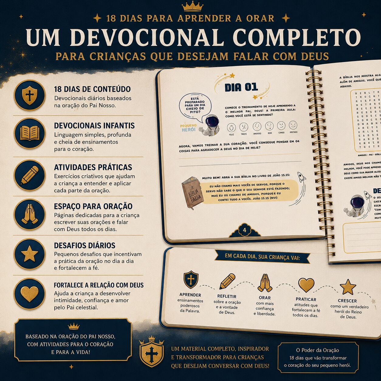O PODER DA ORAÇÃO - Caderno devocional - Imagem 3