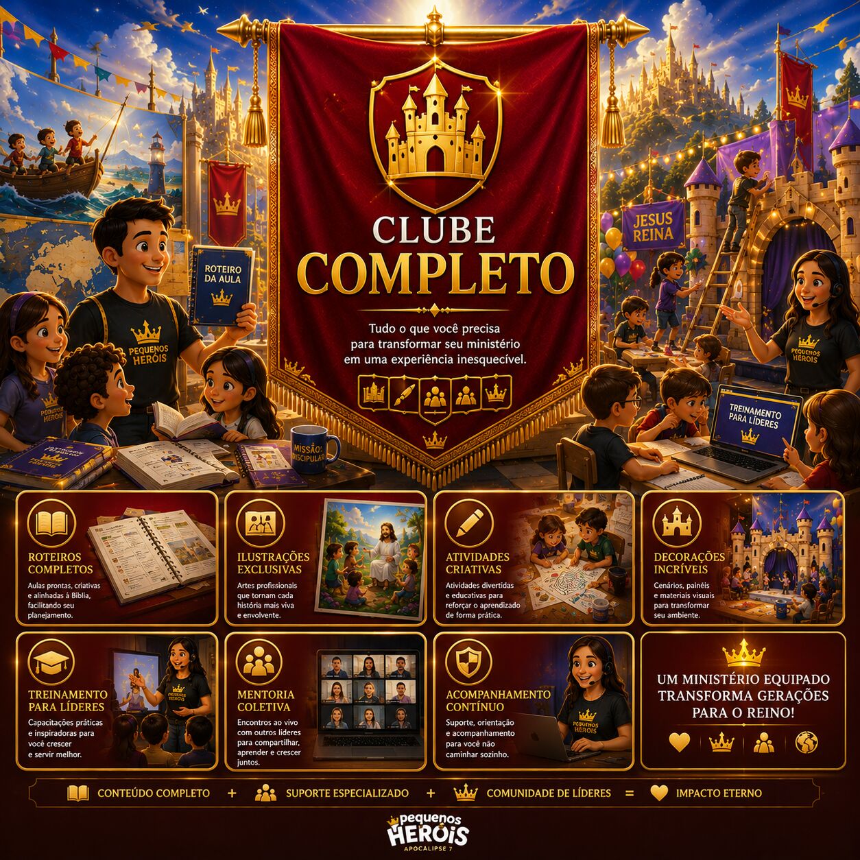 Assinaturas para Ministério Infantil: Culto infantil e Escola Bíblica - Imagem 4