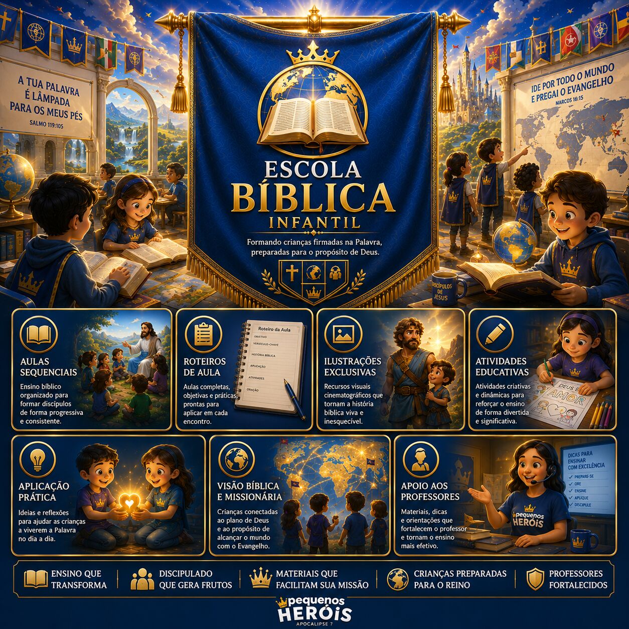 Assinaturas para Ministério Infantil: Culto infantil e Escola Bíblica - Imagem 3