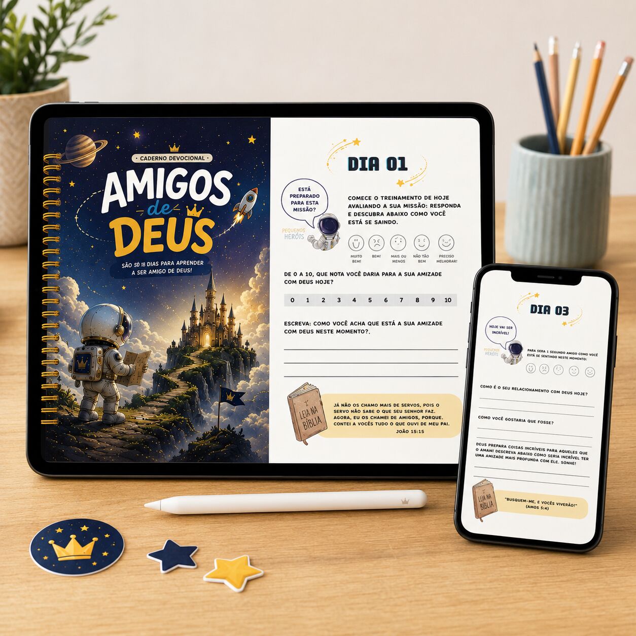 Amigos de Deus | Devocional Infantil Sobre Amizade com Deus - Imagem 6