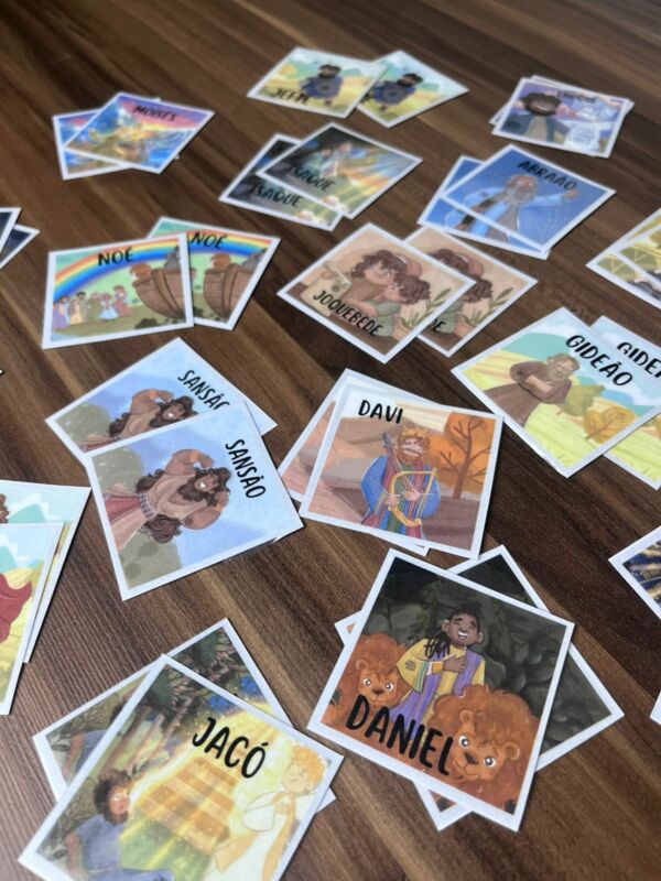JOGO DA MEMÓRIA HERÓIS DA FÉ - Imagem 2