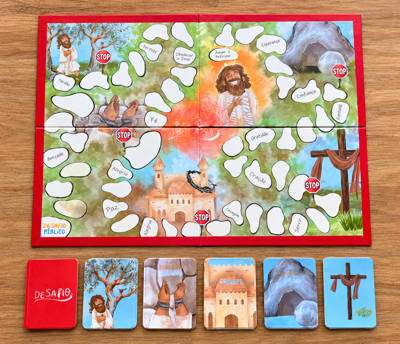 O Caminho Para Jesus - Jogo para ensinar sobre a cruz