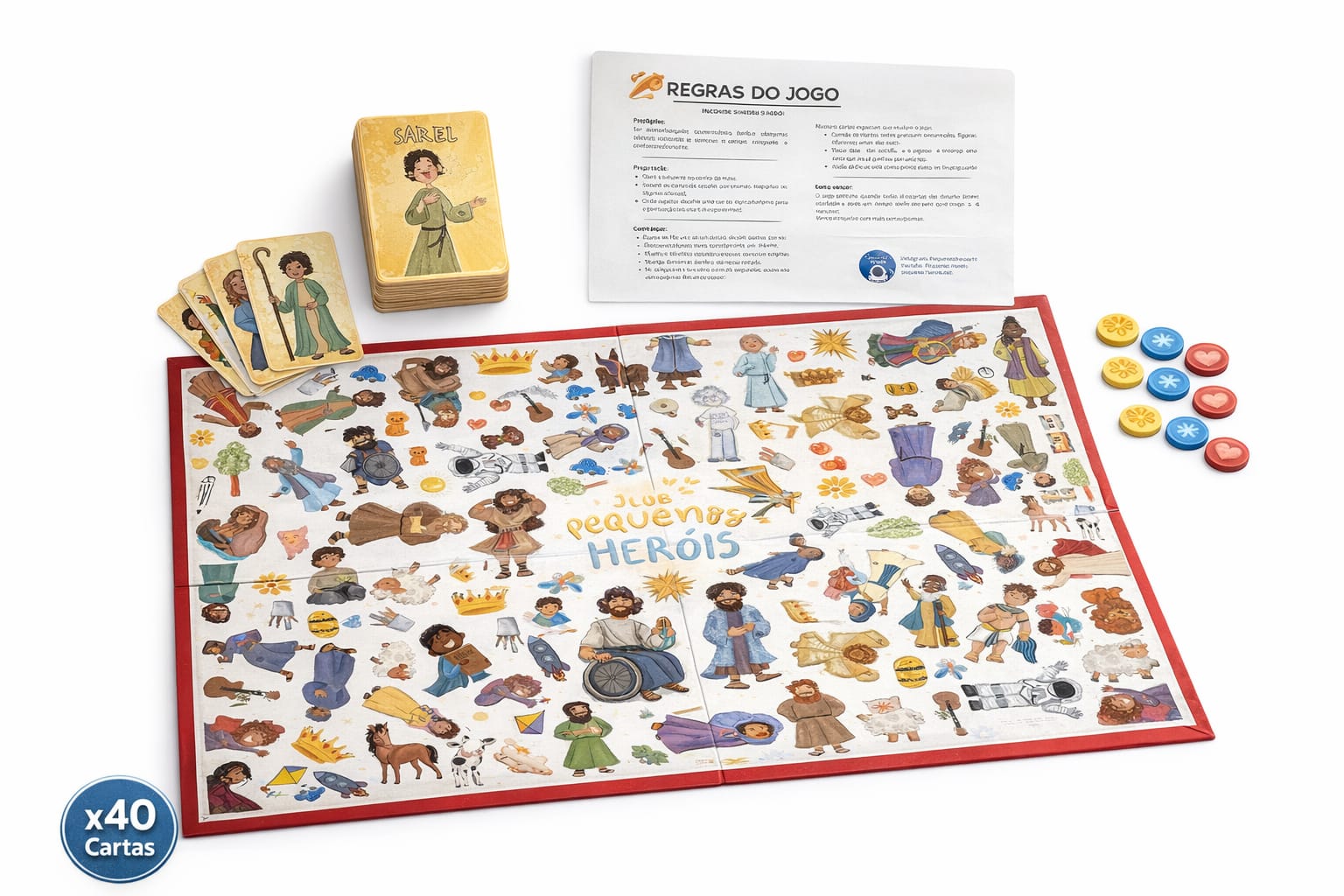 Jogo Bíblico Encontre o Herói