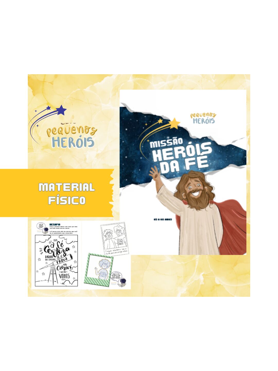 Devocional Heróis da Fé 5 a 12 anos