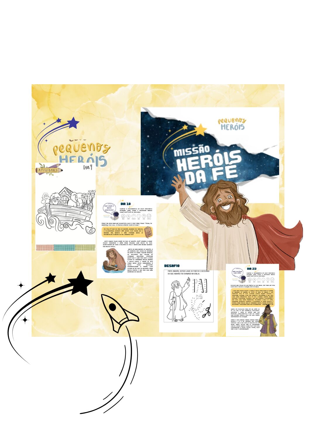 Devocional Heróis da Fé 5 a 12 anos - Imagem 3