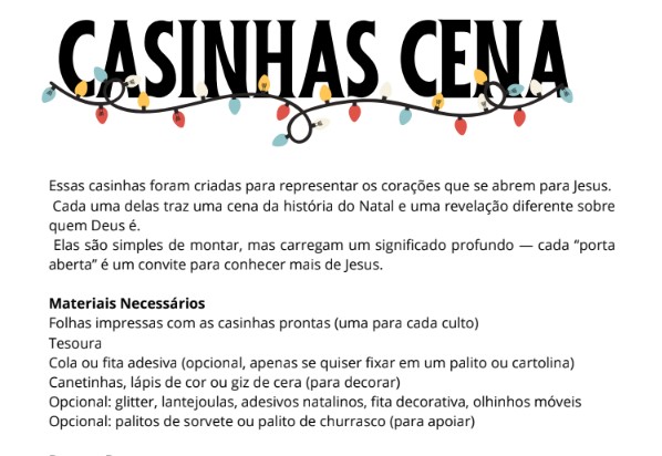 QUEM É JESUS - Culto Infantil De Natal - Imagem 5