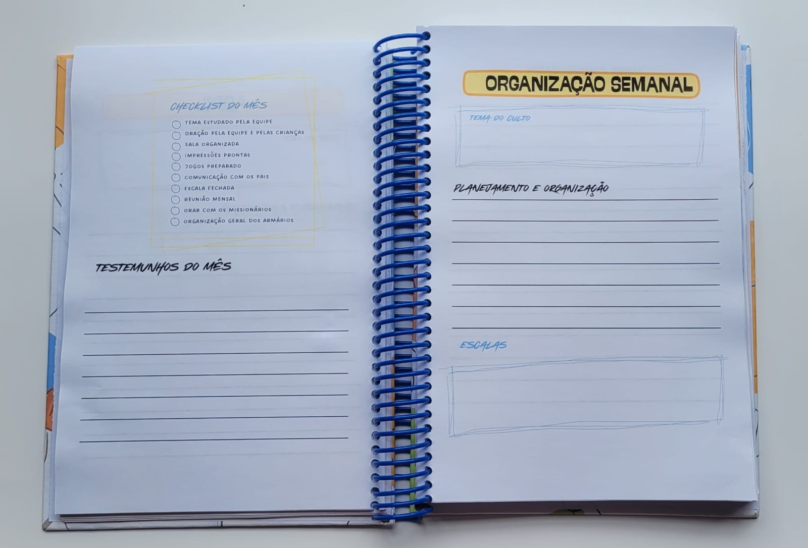 Planner 2026 para Ministério Infantil - Imagem 11