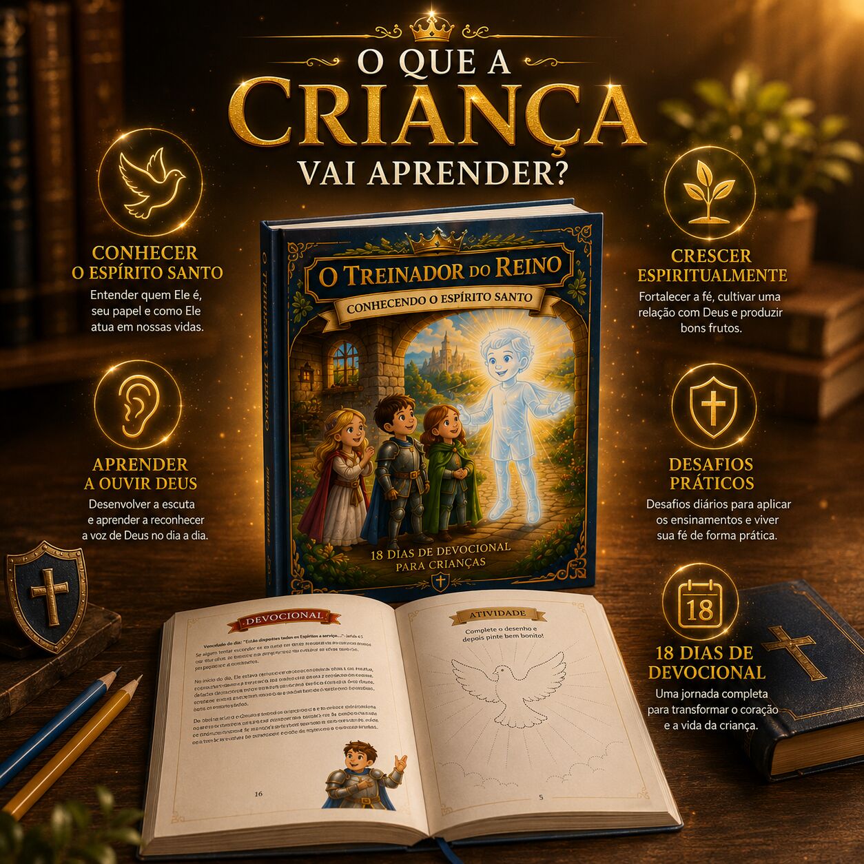 Devocional Infantil Cristão — O Treinador do Herói | Conhecendo o Espírito Santo - Imagem 4