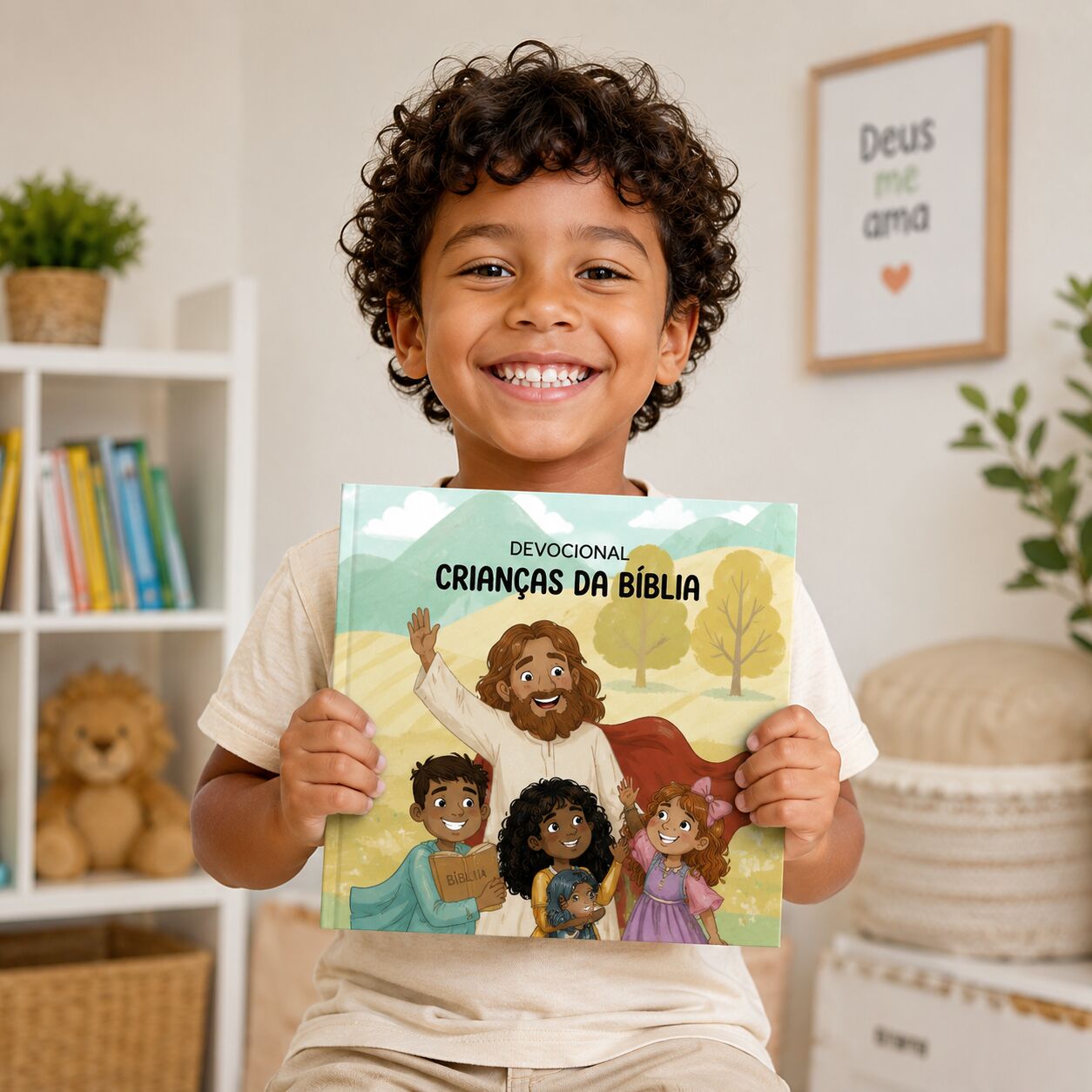 Devocional Infantil Crianças da Bíblia | Livro Cristão Infantil Ilustrado - Imagem 3