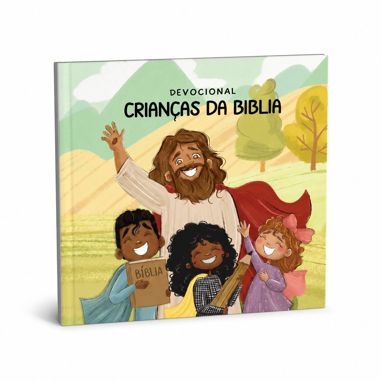 Devocional Infantil Crianças da Bíblia | Livro Cristão Infantil Ilustrado