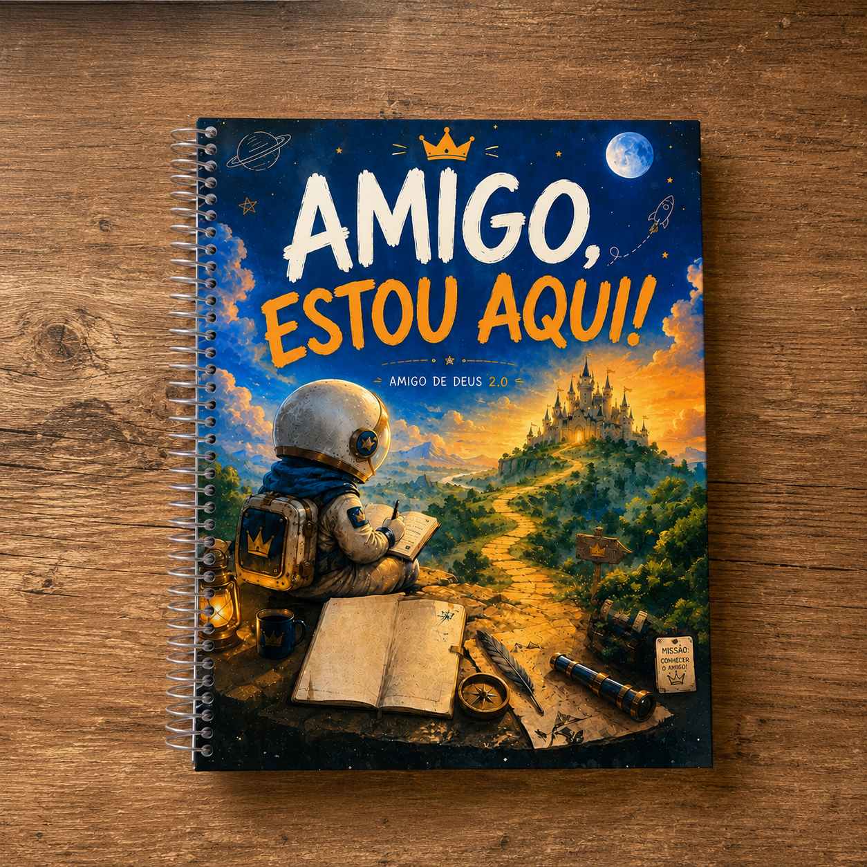 Amigo, Estou Aqui! — Devocional Infantil